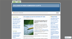 Desktop Screenshot of collegeadmissionindia.com